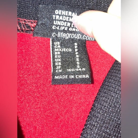 CHEMISTRY Red Corvette cropped jacket Size Small - Picture 6 of 6